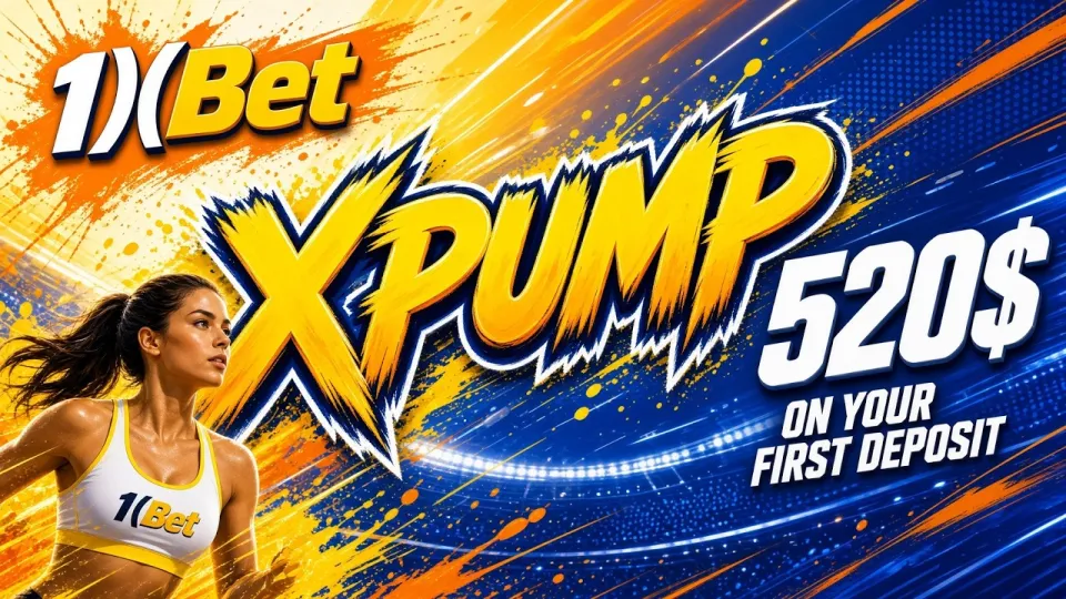 How to use the 1XBET code XPUMP to activate your registration bonus
